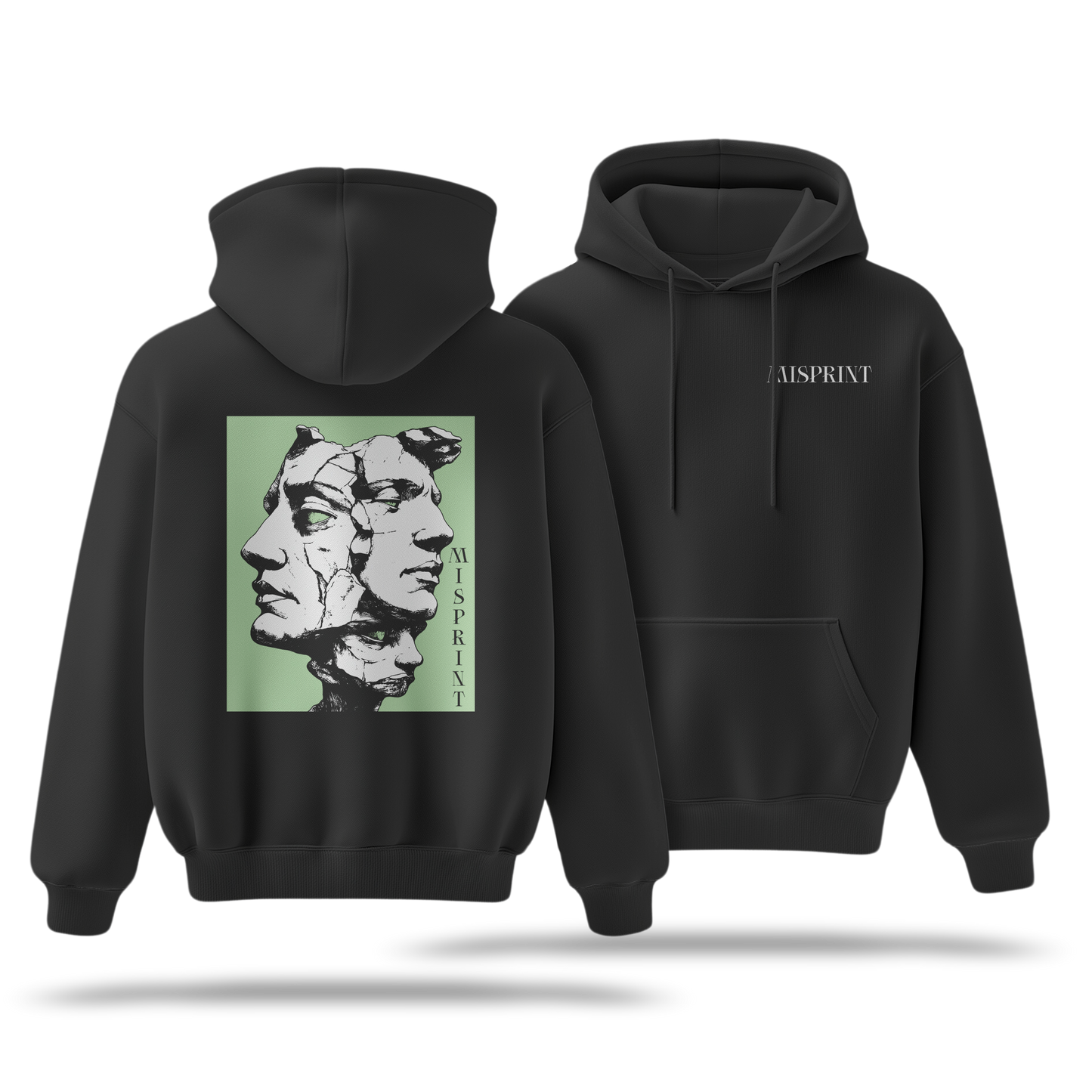 "Face Value" Hooded Sweatshirt