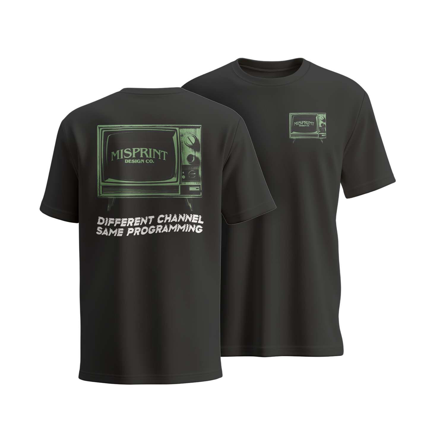 "Same Programming" Tee