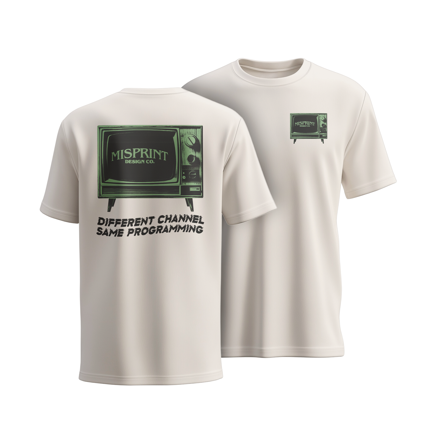 "Same Programming" Tee