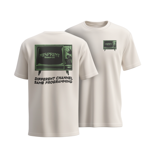 "Same Programming" Tee