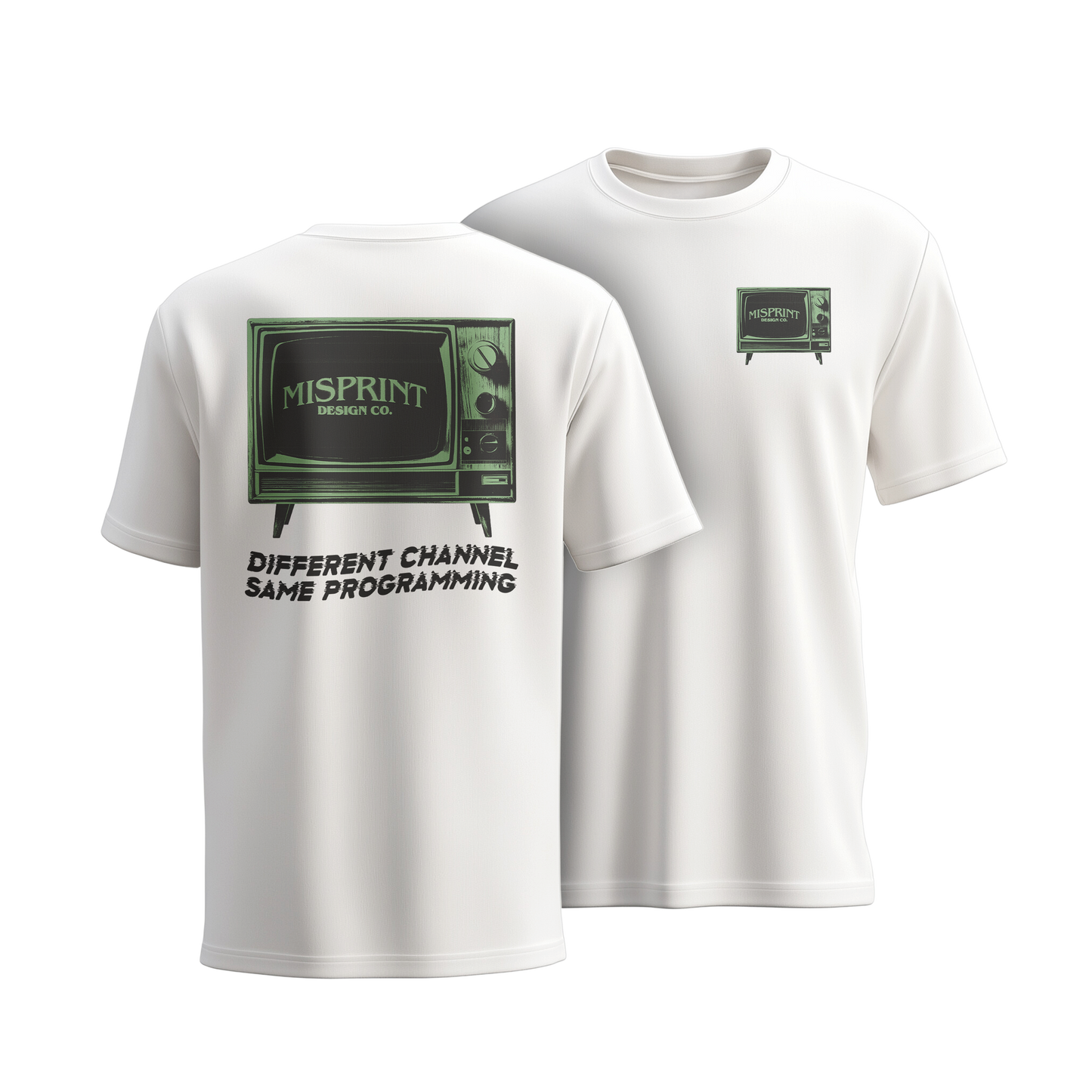 "Same Programming" Tee